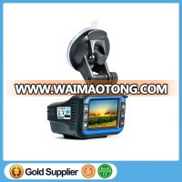 Three in one Car DVR Car detector Dash Camera vehicle black box Radar Detector Dash cam auto camera Support Russian Language